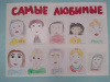 В Нововладимировском клубе прошла выставка рисунков "Самые любимые"