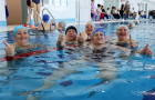 районные соревнования по плаванию среди ветеранов и людей с ограниченными возможностями здоровья. 
