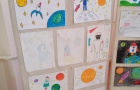 Выставка детских рисунков «Мы рисуем космос»