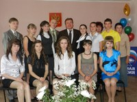 Приём выпускников-медалистов главой Варненского муниципального района