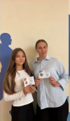 Успех в движении: в МОУ СОШ №1 им. Русанова М.Г. вручили знаки ВФСК «ГТО».