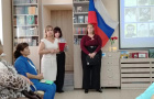 Участие в закрытии выставки «Герои войны глазами детей»