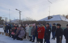 Митинг, посвящённый открытию мемориальной доски Герою СВО