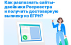 Как распознать сайты-двойники Росреестра и получить достоверную выписку из ЕГРН?