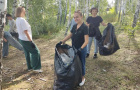 Более 80 человек приняли участие в субботнике в сквере «Тропа Здоровья»